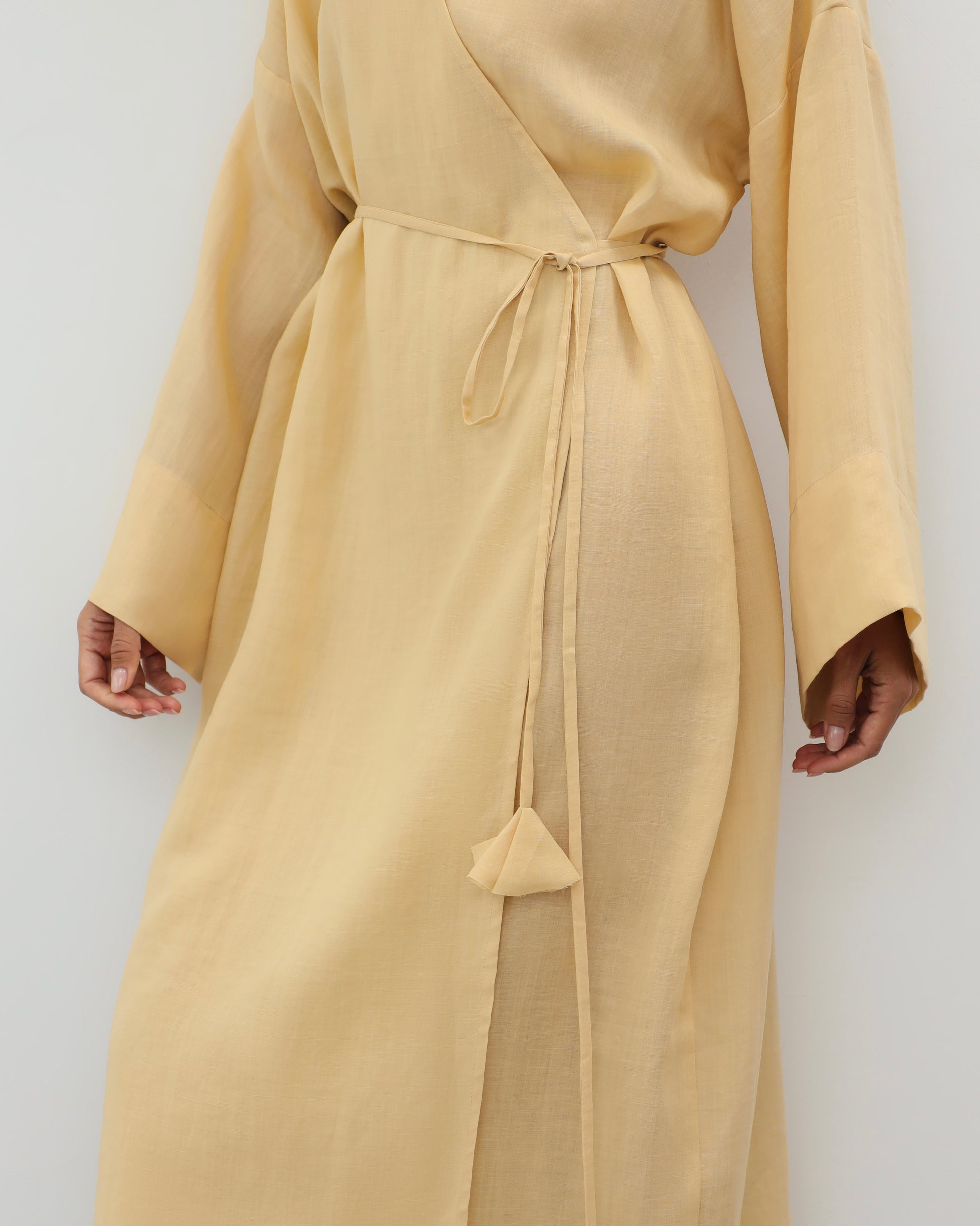 Aura Kimono-Dress in Sand