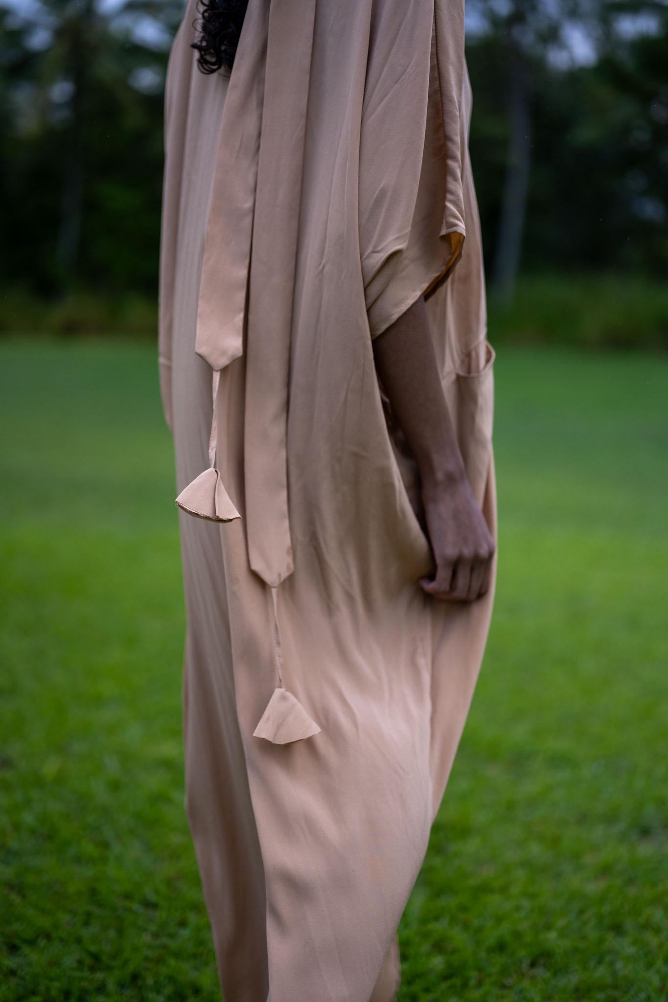 Lotus Silk Caftan
